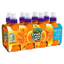 Robinsons Fruit Shoot Orange No Added Sugar 8Pk