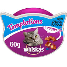 Whiskas Temptations Salmon 60G