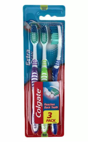 Colgate Toothbrush Ex Clean 3Pk
