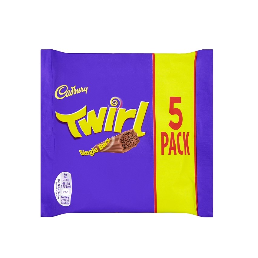 Cadbury Twirl 5Pk