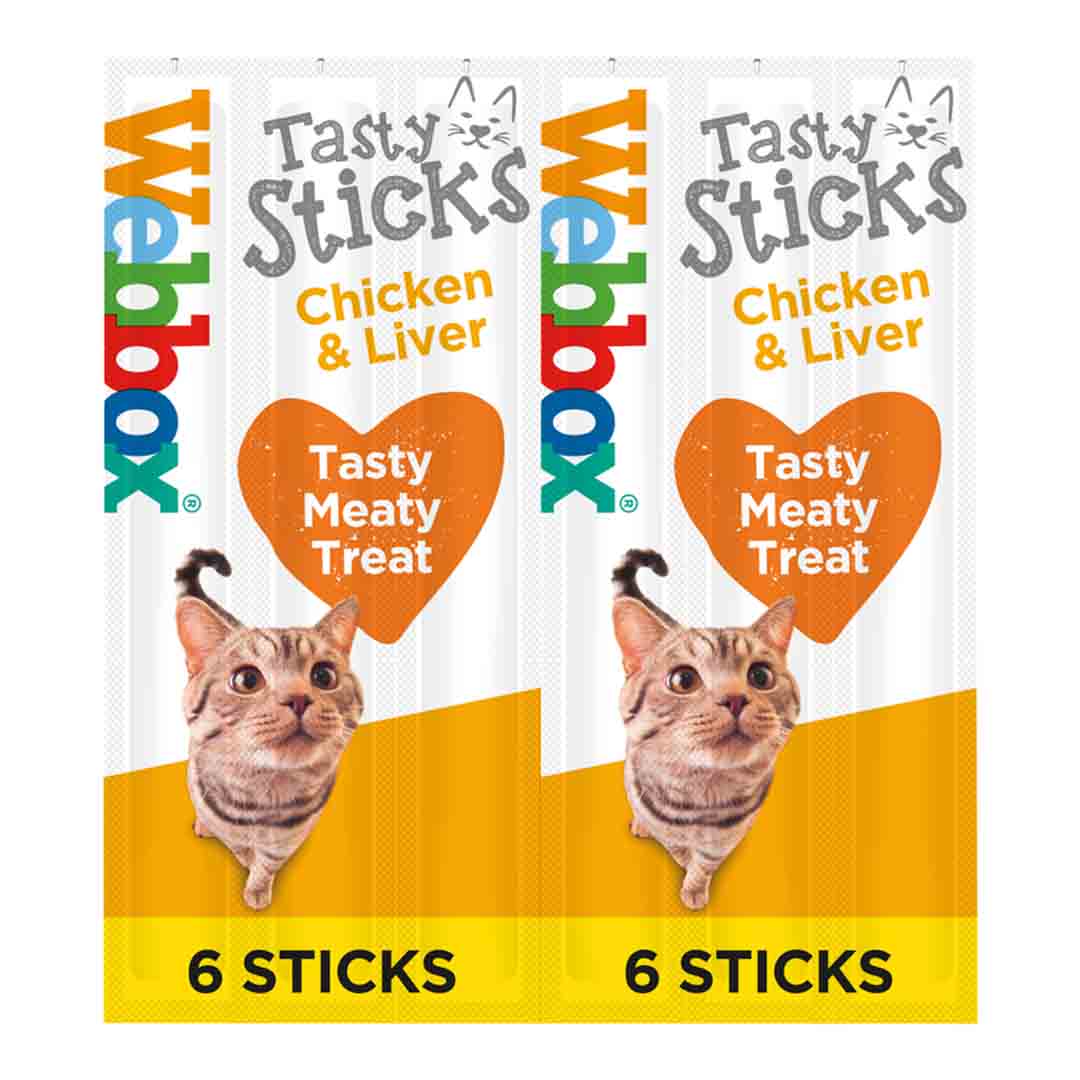 Webbox Delight Chicken Sticks 6Pk