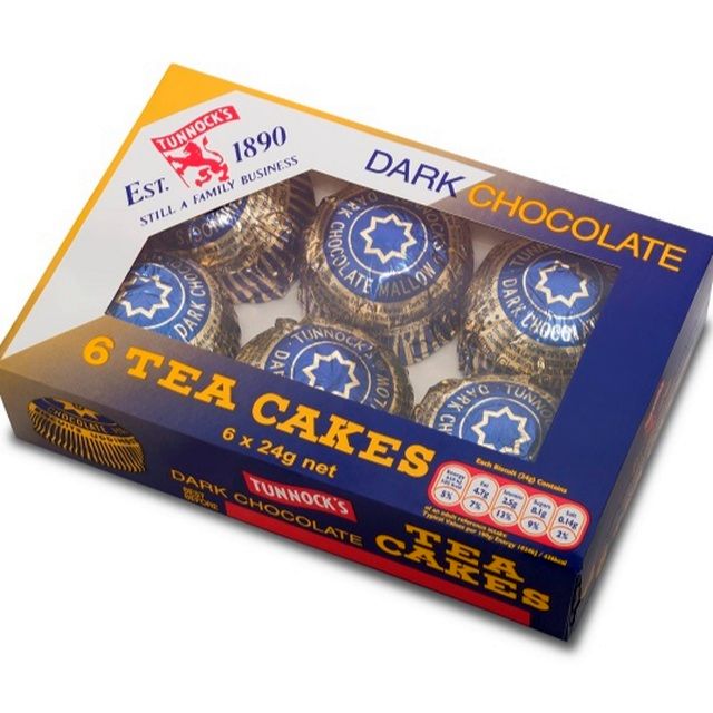 Tunnocks Dark Chocolate Teacakes