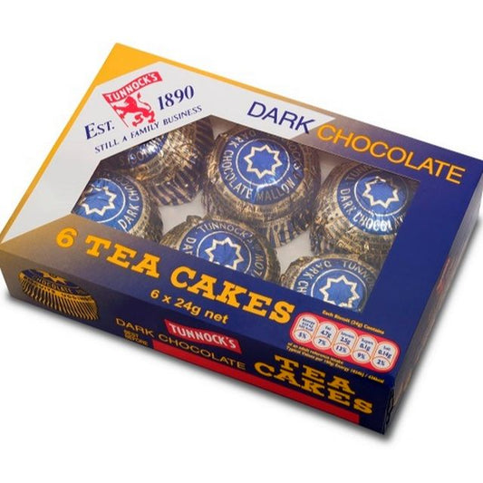 Tunnocks Dark Chocolate Teacakes