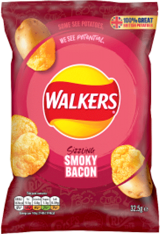 Walkers Crisps Smokey Bacon