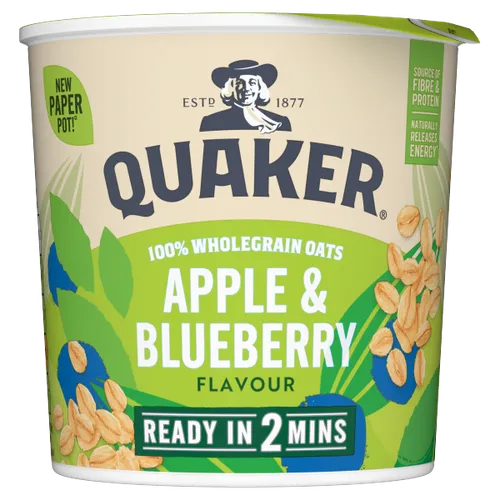 Quaker Oat So Simple Pots Apple & Blueberry