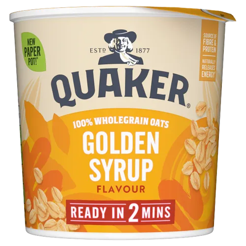 Quaker Oat So Simple Pots Golden Syrup