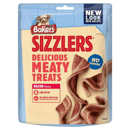 Bakers Dog Treats Sizzlers Bacon Pm1.39