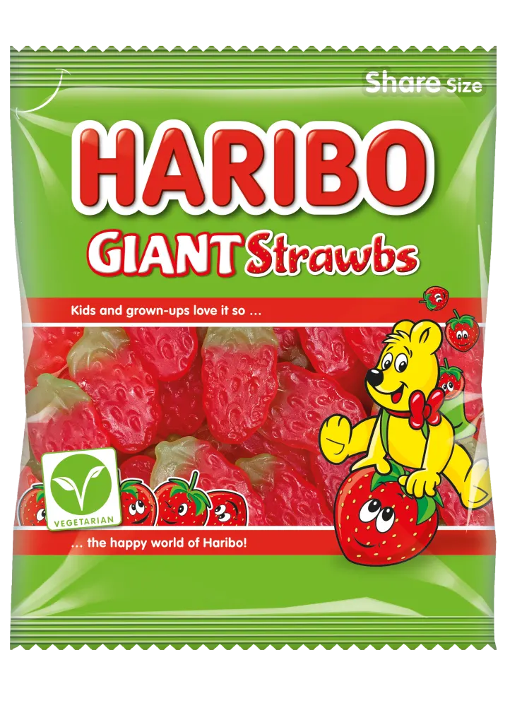 Haribo Giant Strawbs Pm70P