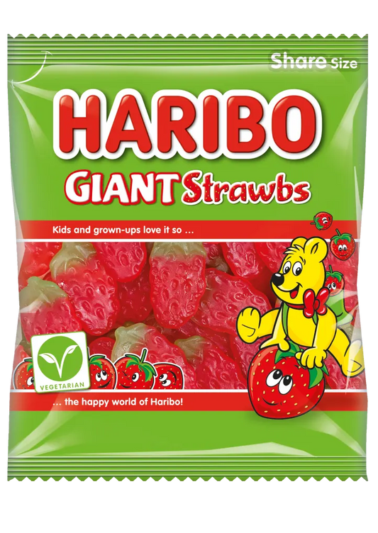 Haribo Giant Strawbs Pm70P