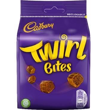 Cadbury Twirl Bites Bag