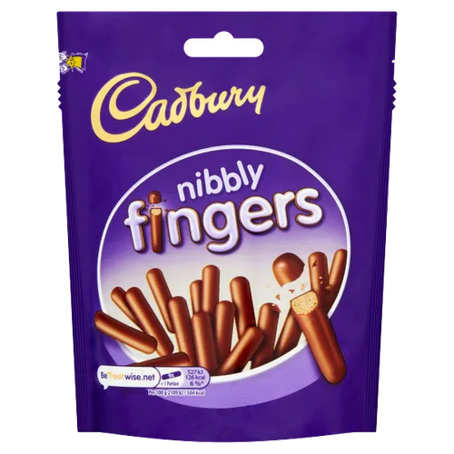 Cadbury Nibbly Fingers Pouch