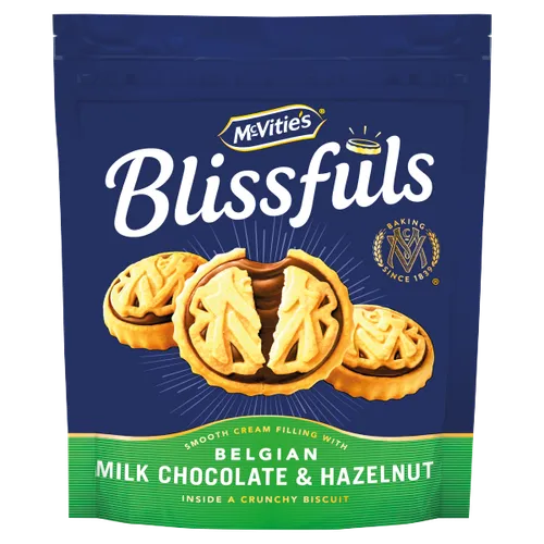 Mcvities Blissfuls Chocolate & Hazelnut