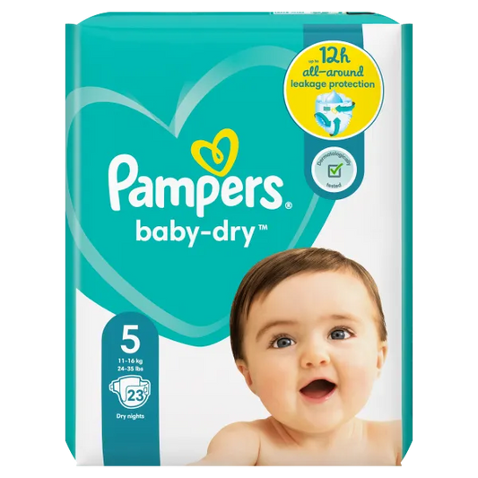 Pampers Babydry Junior Sz5