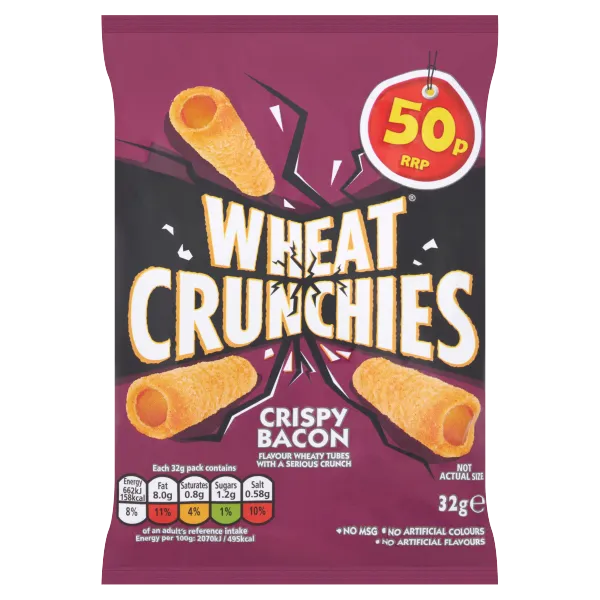 Wheat Crunchie Bacon 50P 32G