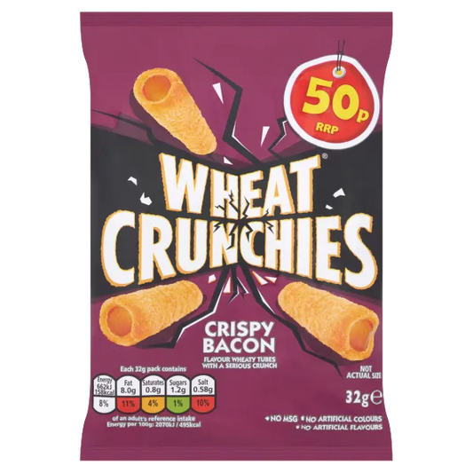 Wheat Crunchie Bacon 50P 32G