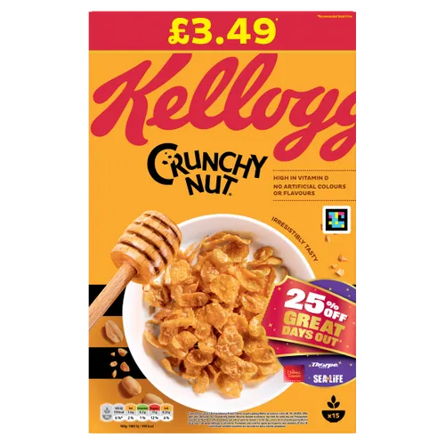 Kelloggs Crunchy Nut Cornflakes Pm 3.49