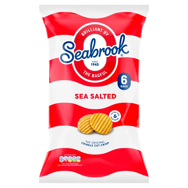 Seabrook Sea Salted 6 Pack