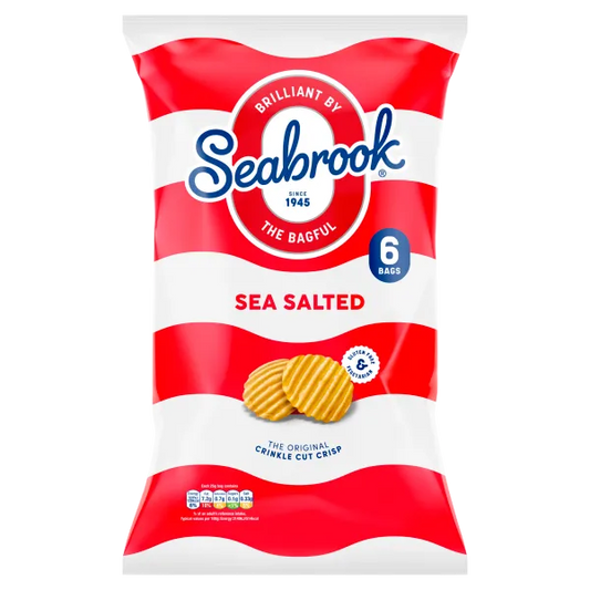 Seabrook Sea Salted 6 Pack