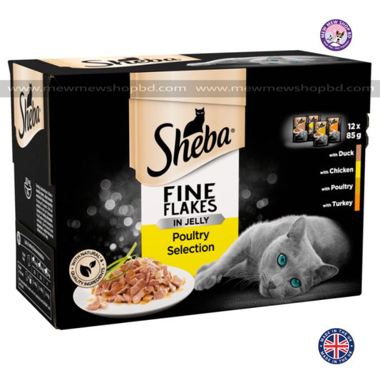 Sheba Fine Flakes Selection Poultry