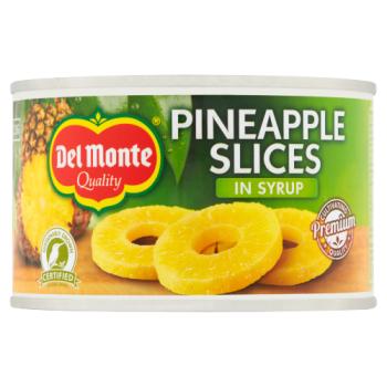 Del Monte Pineapple Slices In Syrup