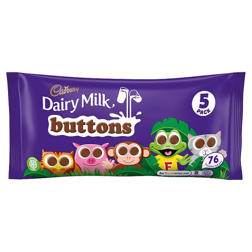 Cadbury Dairy Milk Buttons 5PK