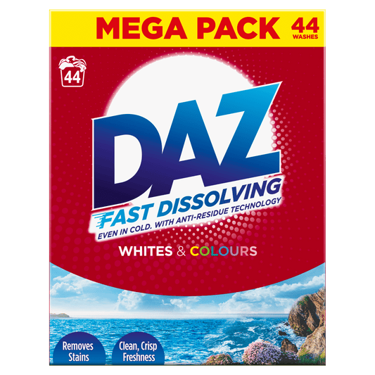 Daz Wash Powder Whites & Colours 44W