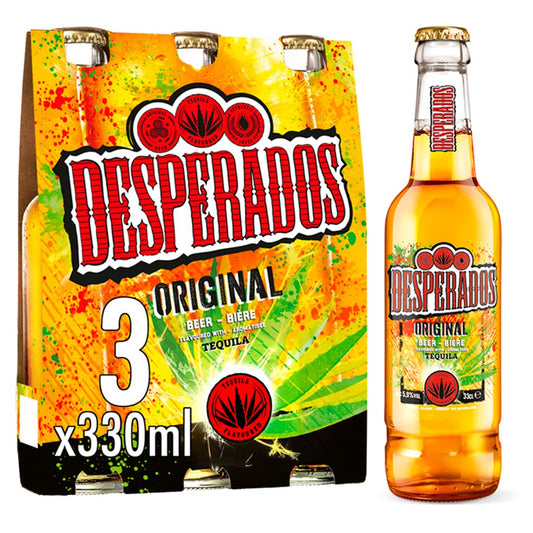 Desperados Tequila Beer 3X330Ml