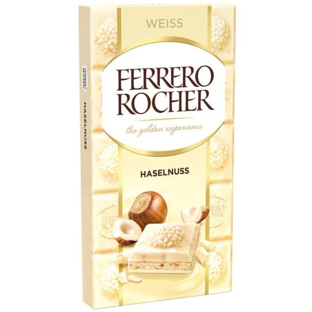 Ferrero Rocher White Chocolate Block