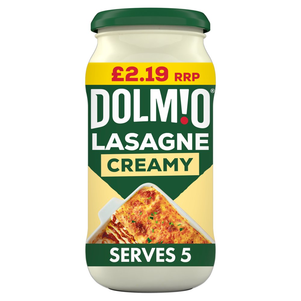 Dolmio Creamy Lasagne  Sauce Pm2.19   440G