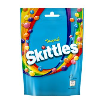 Skittles Vegan Chewy Sweets Tropical Fruit