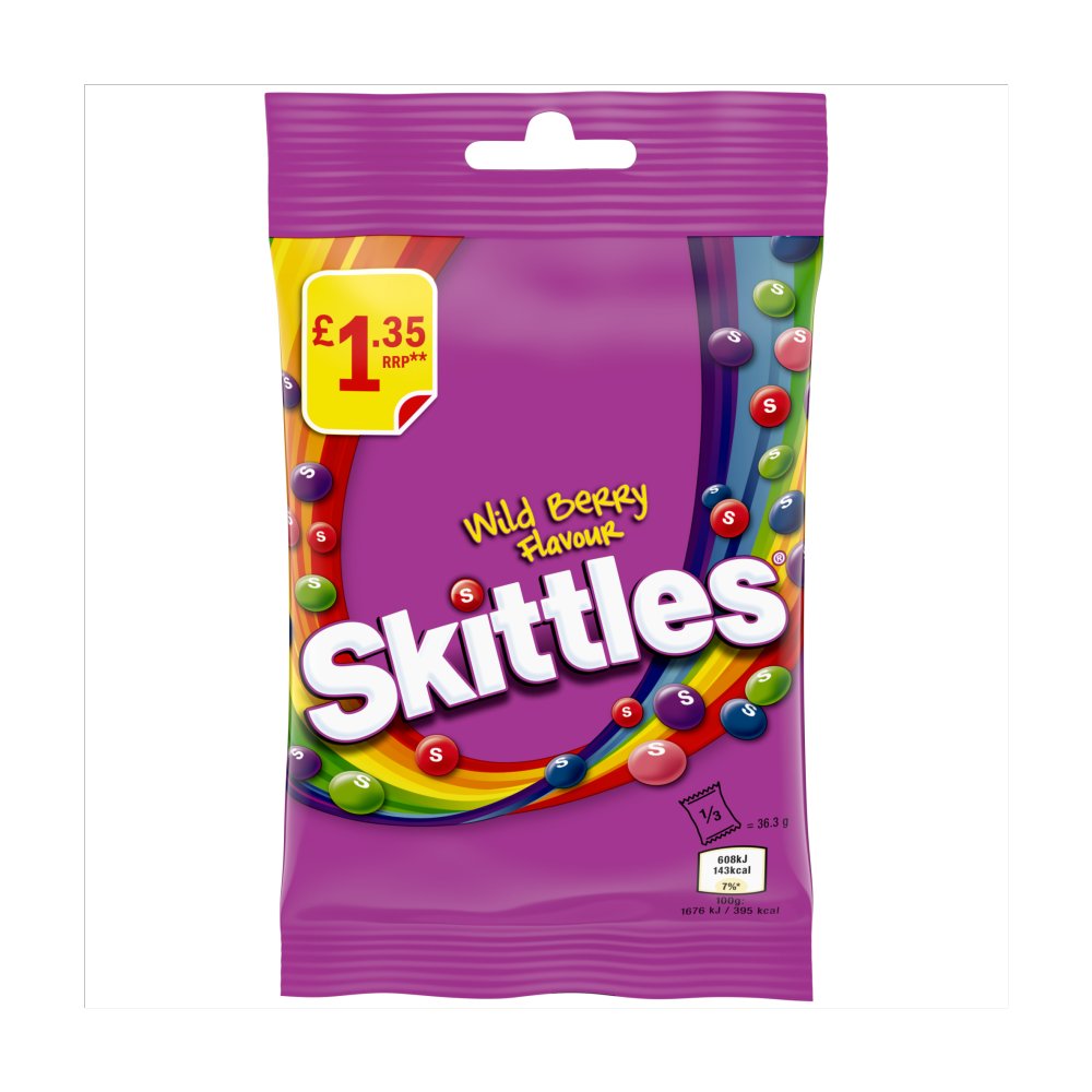 Skittles Vegan Wildberry Treat Bag Pm1.35