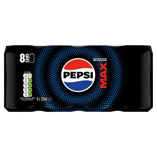 Pepsi Max 8 Pack