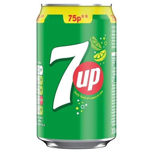 7Up Regular Pm75P 330Ml