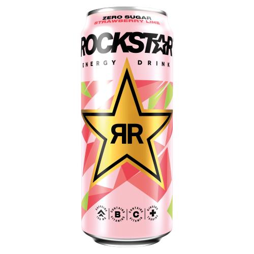 Rockstar Strawberry & Lime 1.29 500Ml