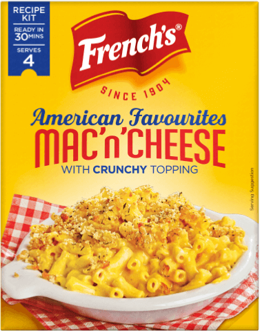 Frenchs Mac N Cheese Recipe Kit