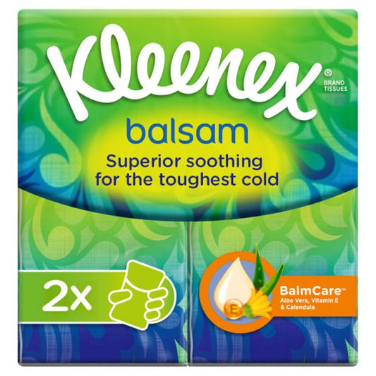 Kleenex Balsam Twin Clip Strip