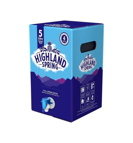 Highland Spring Water 5Ltr Box