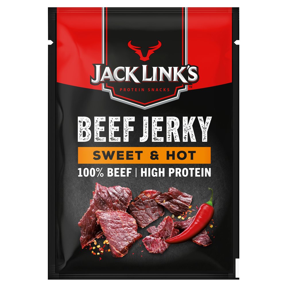 Jack Links Sweet & Hot Beef Jerky Clipstrip