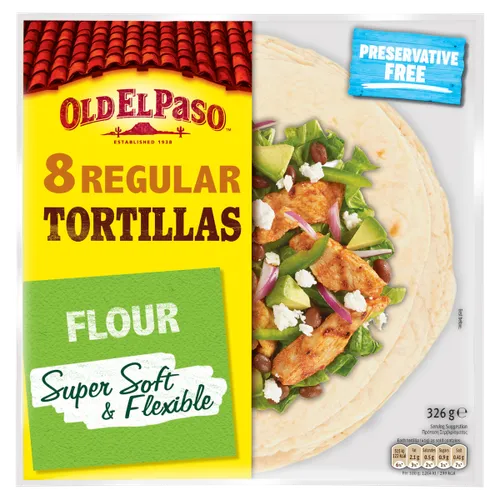 Old El Paso Flour Tortillas 8S