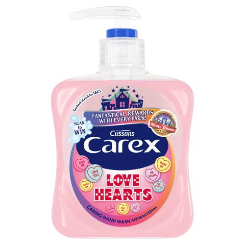 Carex Love Hearts Anti-Bacterial Handwash