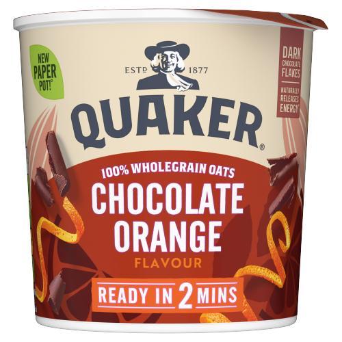 Quaker Oat So Simple Pot Chocolate Orange