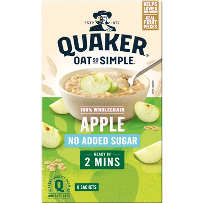 Quaker Simply No Added Sugar Apple