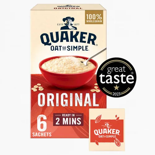 Quaker Oat So Simple Original Porridge Sachets