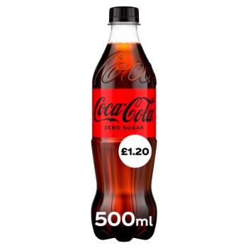 Coca Cola Zero Vanilla Pm1.20 500Ml