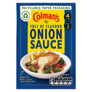 Colmans Pour Over Sauce Onion