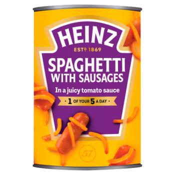 Heinz Spaghetti And Sausages