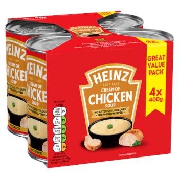 Heinz Classic Soup Cream Of Chicken 4PK