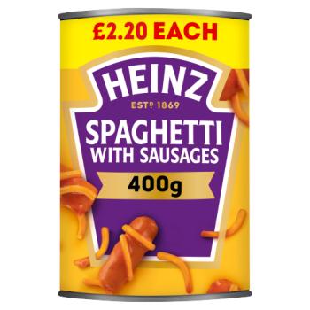 Heinz Spaghetti & Sausages Pm2.20