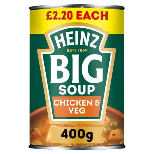 Heinz Big Soup Chicken & Vegetable Pm2.20