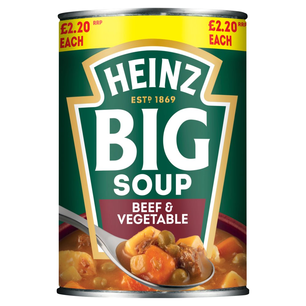 Heinz Big Soup Beef & Vegetable Pm2.20